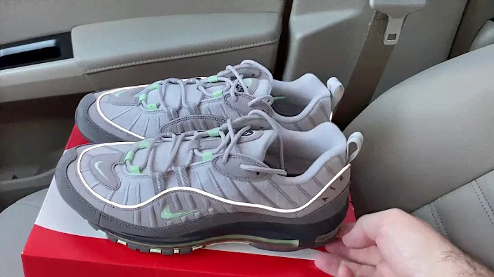 Nike Air Max 98 Vast Grey Fresh Mint shoes