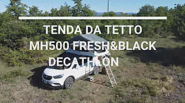 TENDA AUTO MH500 FRES&BLACK 2 posti  Decathlon rooftop tent