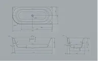 Акриловая ванна Knief Fresh 180x80 0100-233/0100-232 белая