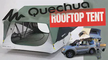 Quechua Rooftop Tent MH500 - Mitsubishi Pajero Overlanding Experience - Our Review And Tips